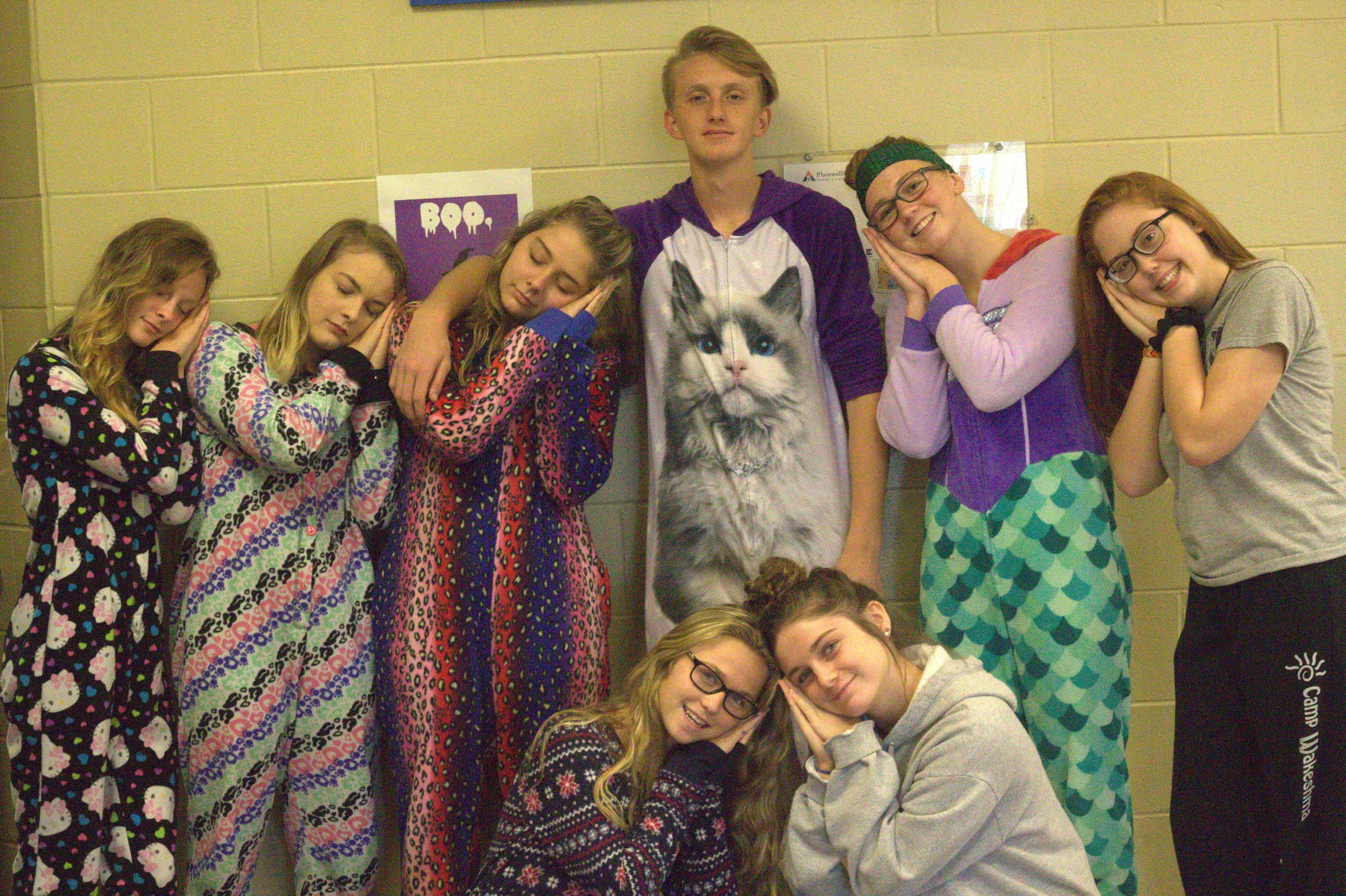 Comfy and cute: PJ day
