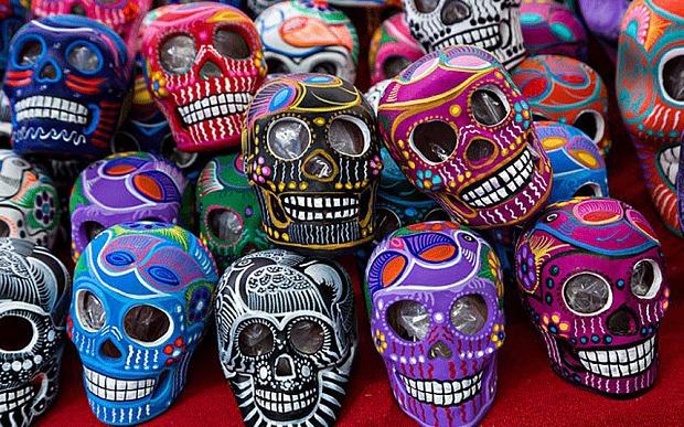 Students celebrate “deadly” Mexican holiday