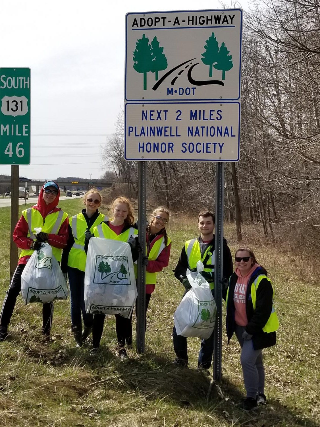 Adopt a Highway Cleanup Crew