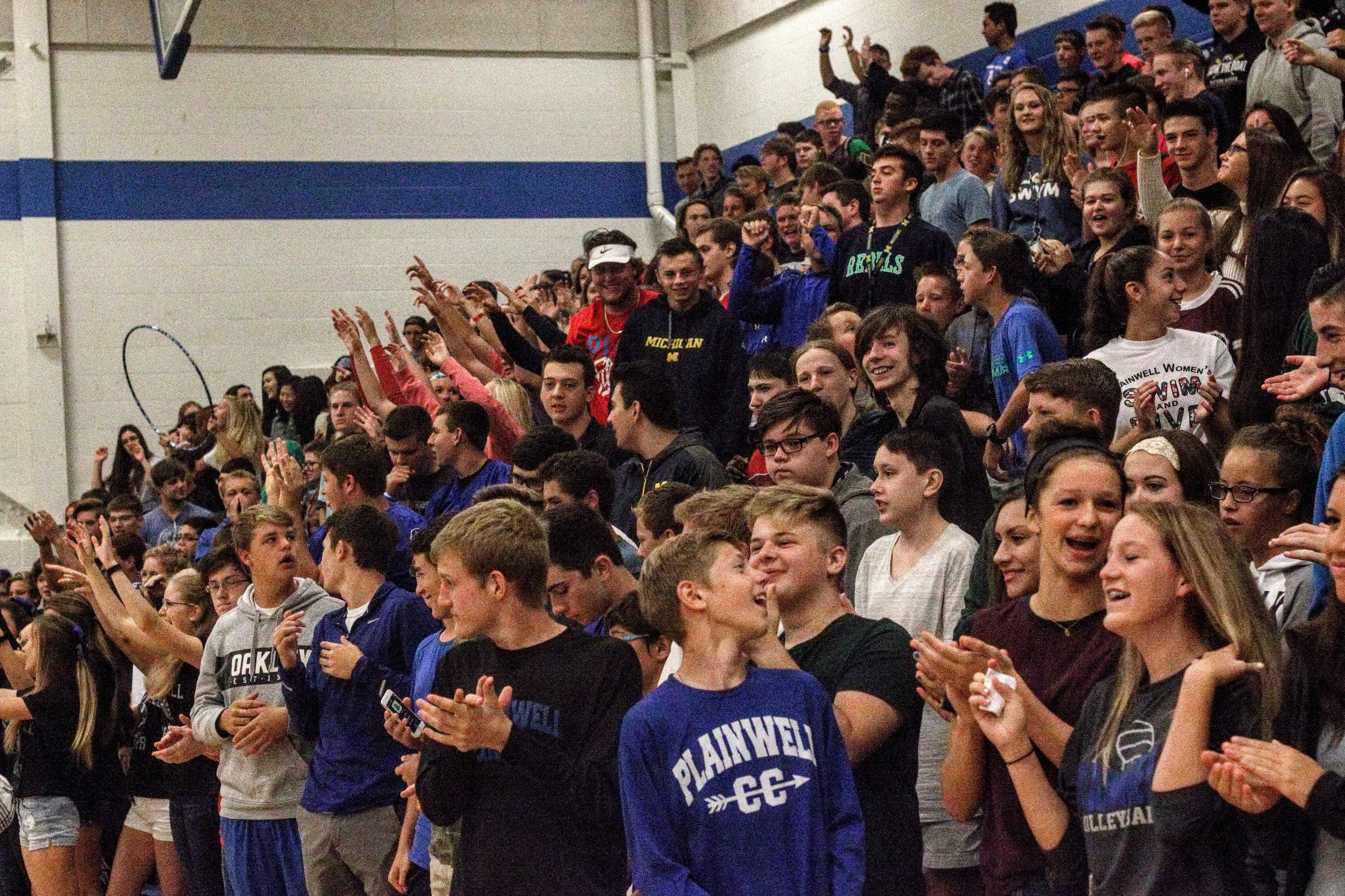 FOX 17 News pep assembly